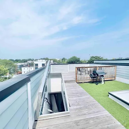 Luxurious 3Bdr Penthouse With Private Rooftop Capitol And Monument Views Near Popular H Street Corridor Free Parking And Cancellation Washington Exterior photo